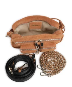Núnoo Handbags|Crossbody Bags-Suede Helena Crossbody bag brushed leather