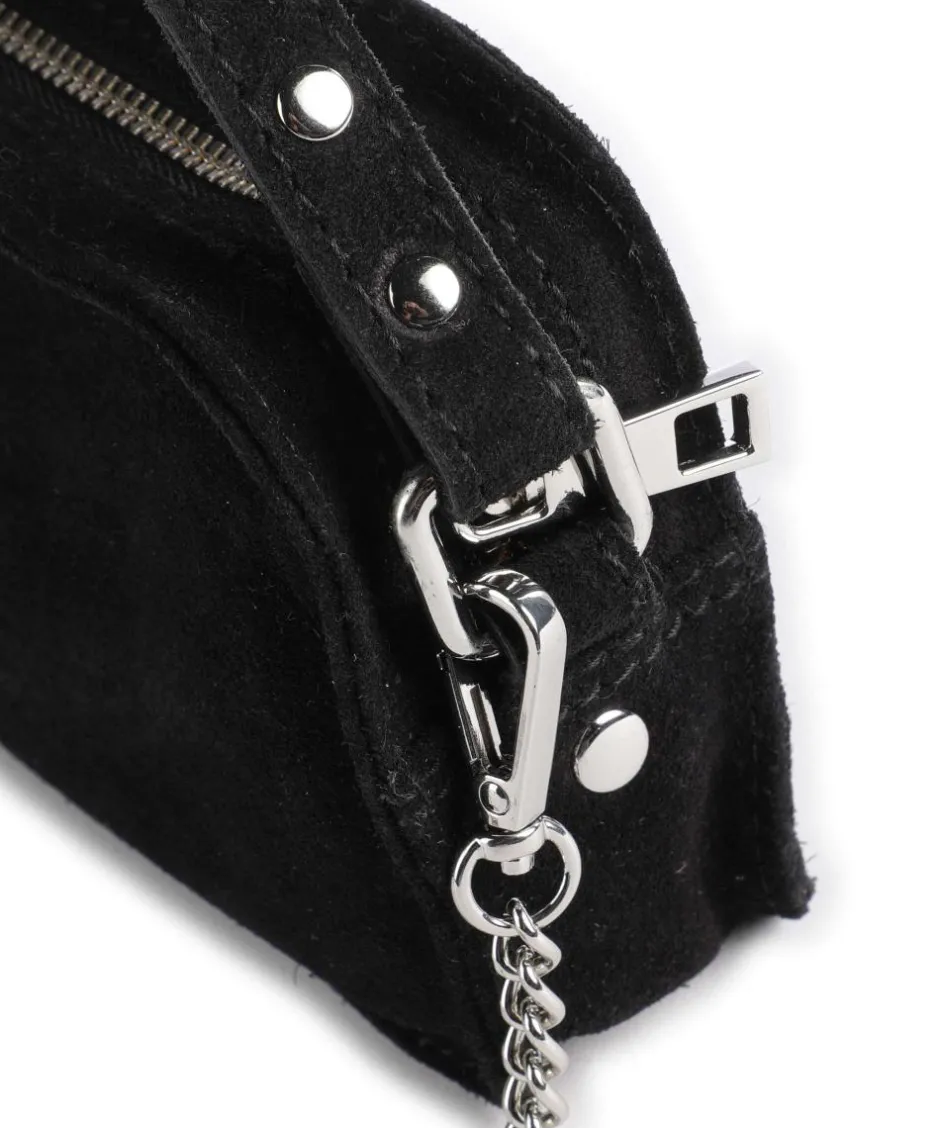 Núnoo Handbags|Crossbody Bags-Suede Helena Crossbody bag brushed leather