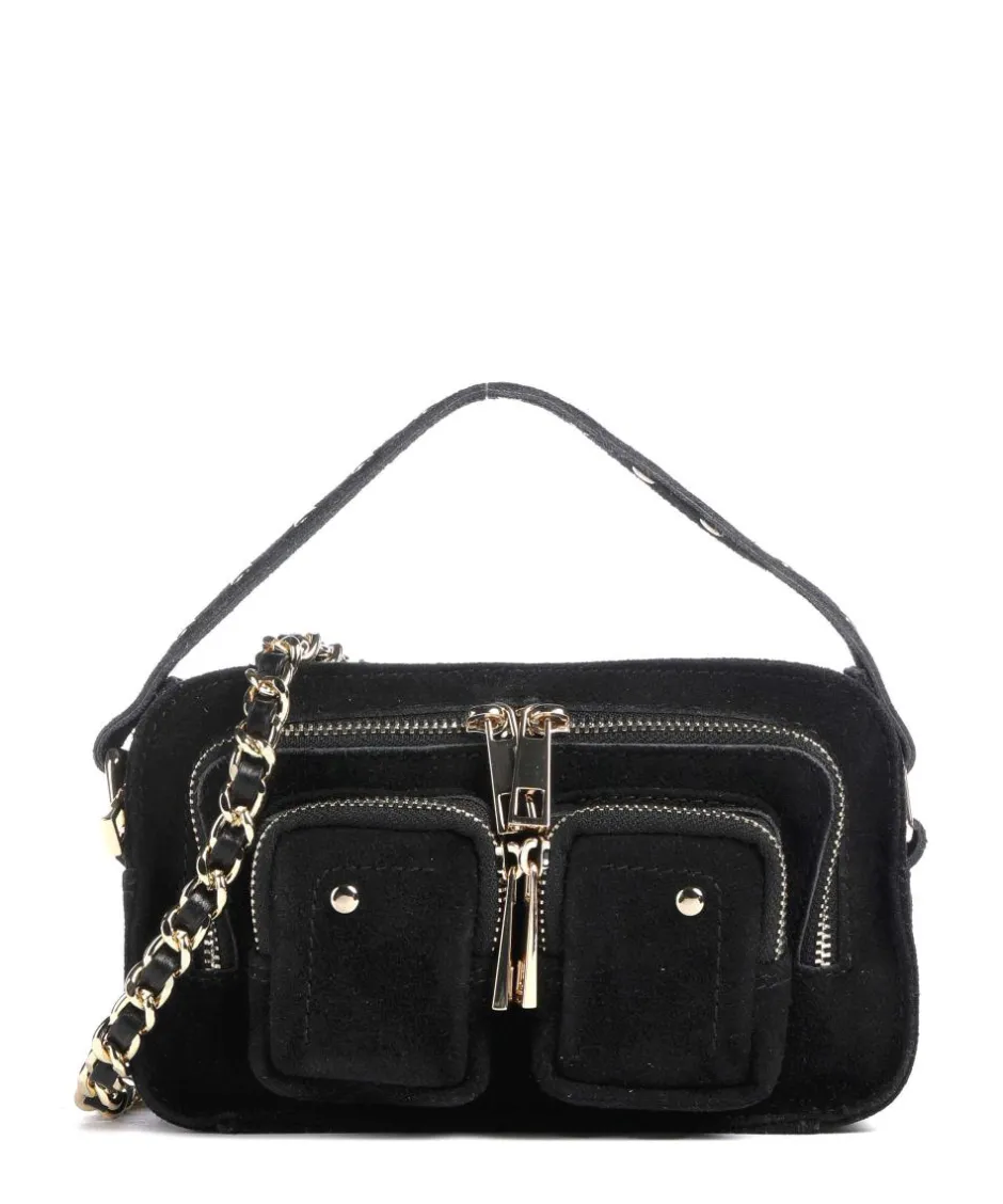 Núnoo Handbags|Crossbody Bags-Suede Helena Crossbody bag brushed leather