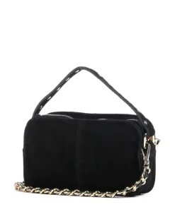 Núnoo Handbags|Crossbody Bags-Suede Helena Crossbody bag brushed leather