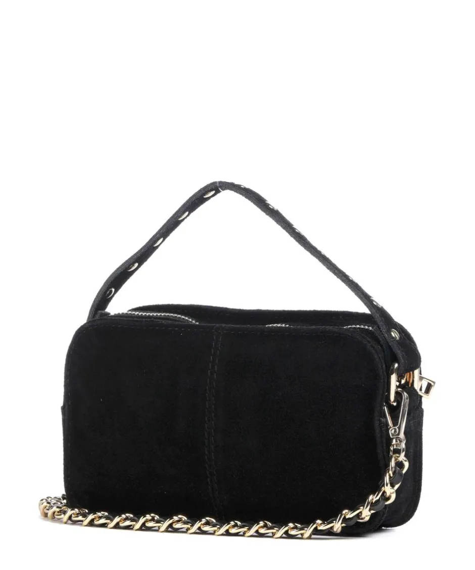 Núnoo Handbags|Crossbody Bags-Suede Helena Crossbody bag brushed leather