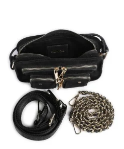 Núnoo Handbags|Crossbody Bags-Suede Helena Crossbody bag brushed leather