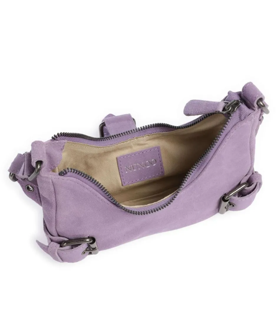 Núnoo Shoulder Bags-Suede Palma Shoulder bag brushed leather