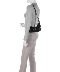 Núnoo Shoulder Bags-Suede Palma Shoulder bag brushed leather