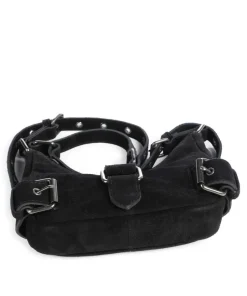 Núnoo Shoulder Bags-Suede Palma Shoulder bag brushed leather