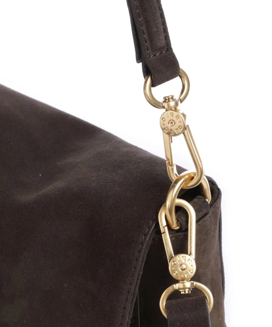 Abro Shoulder Bags|Crossbody Bags-Suede Temi Shoulder bag brushed leather