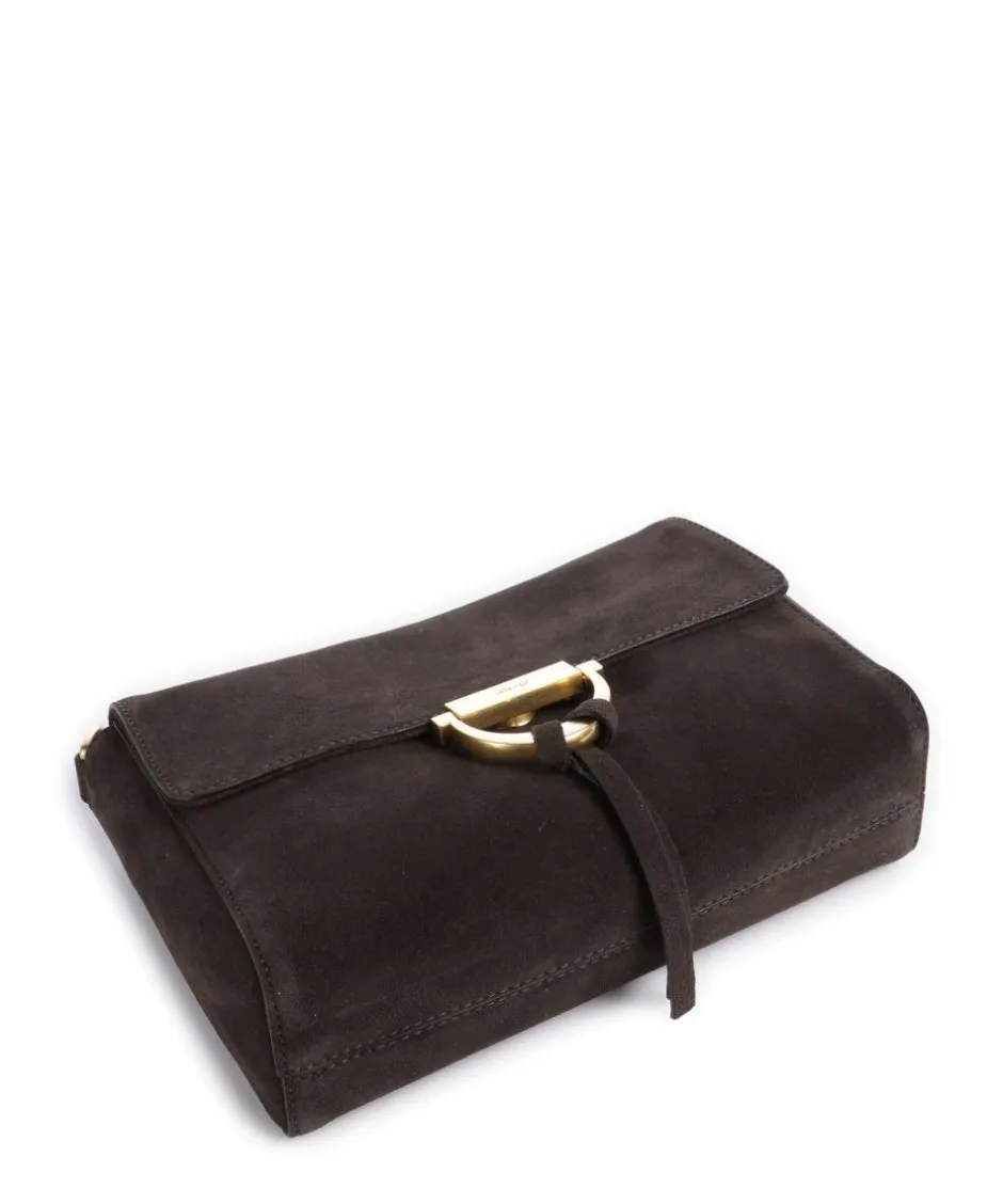 Abro Shoulder Bags|Crossbody Bags-Suede Temi Shoulder bag brushed leather
