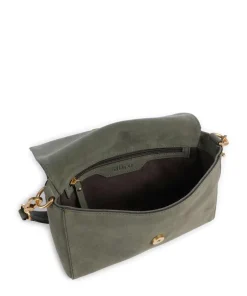 Abro Shoulder Bags|Crossbody Bags-Suede Temi Shoulder bag brushed leather
