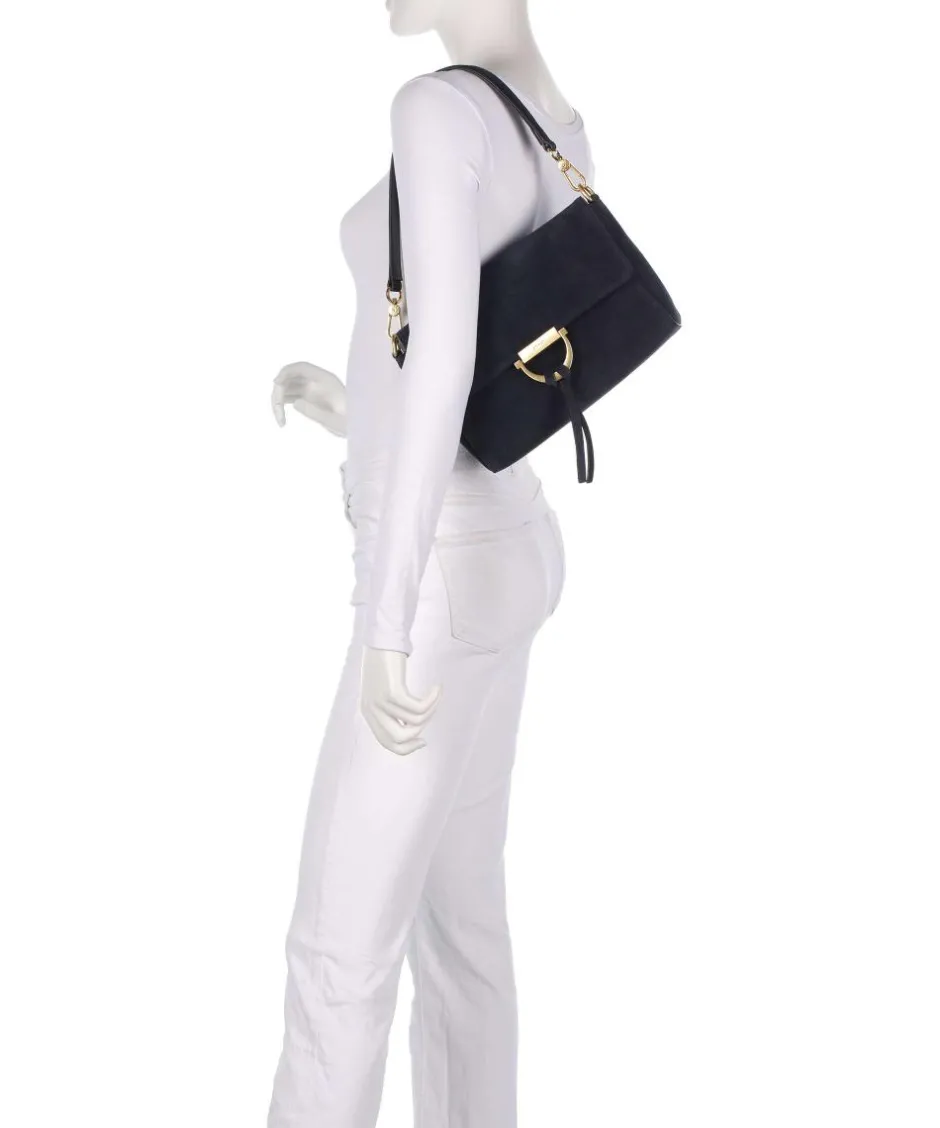 Abro Shoulder Bags|Crossbody Bags-Suede Temi Shoulder bag brushed leather