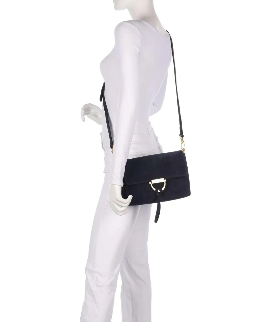 Abro Shoulder Bags|Crossbody Bags-Suede Temi Shoulder bag brushed leather