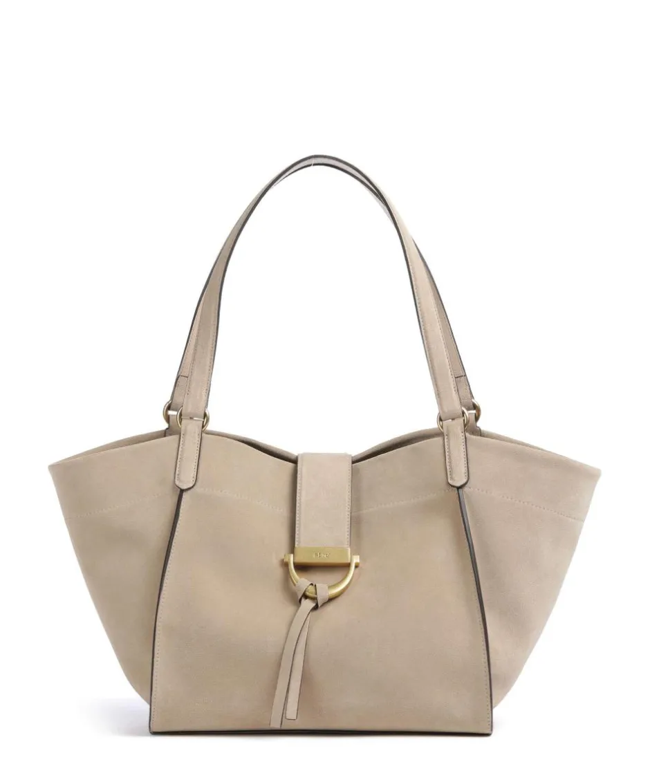 Abro Tote Bags-Suede Temi Tote bag brushed cow leather