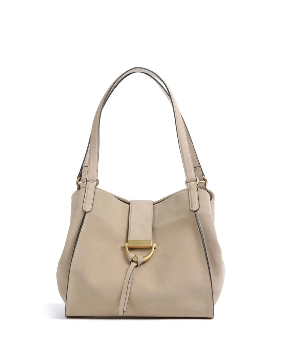 Abro Tote Bags-Suede Temi Tote bag brushed cow leather