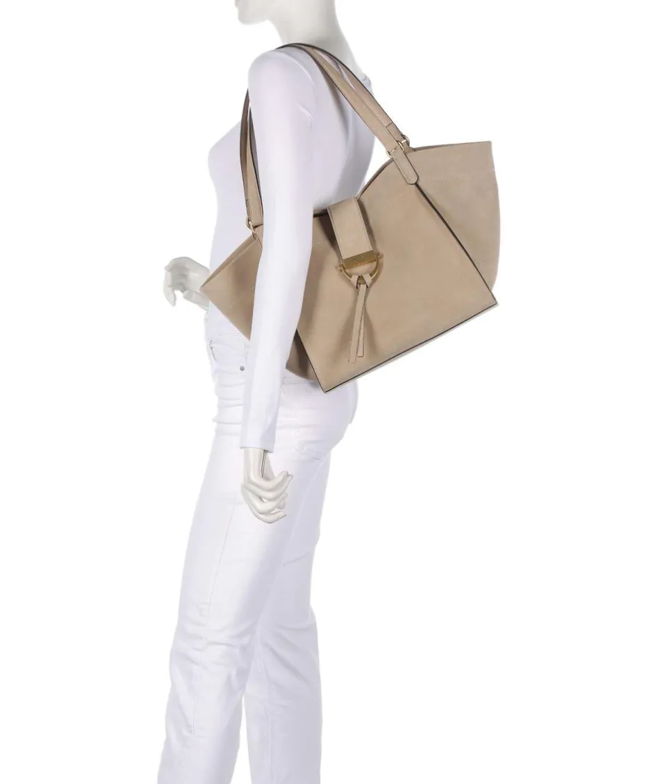 Abro Tote Bags-Suede Temi Tote bag brushed cow leather