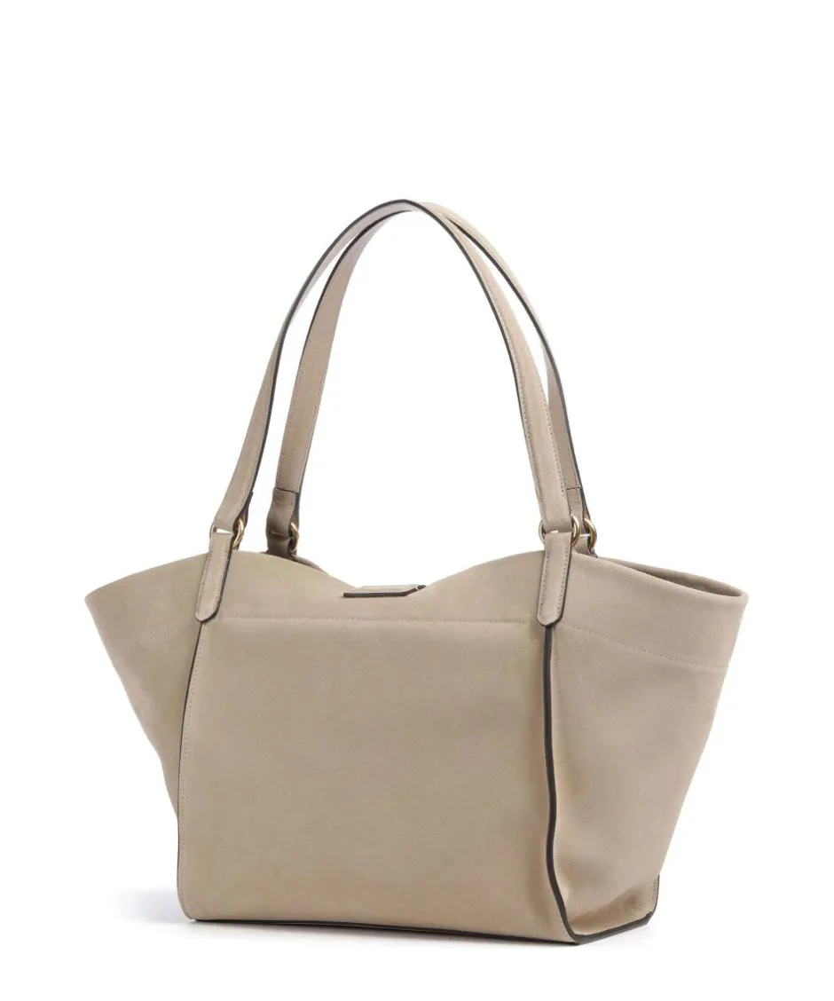 Abro Tote Bags-Suede Temi Tote bag brushed cow leather