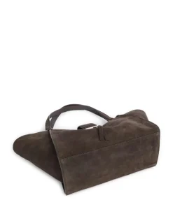 Abro Tote Bags-Suede Temi Tote bag brushed leather