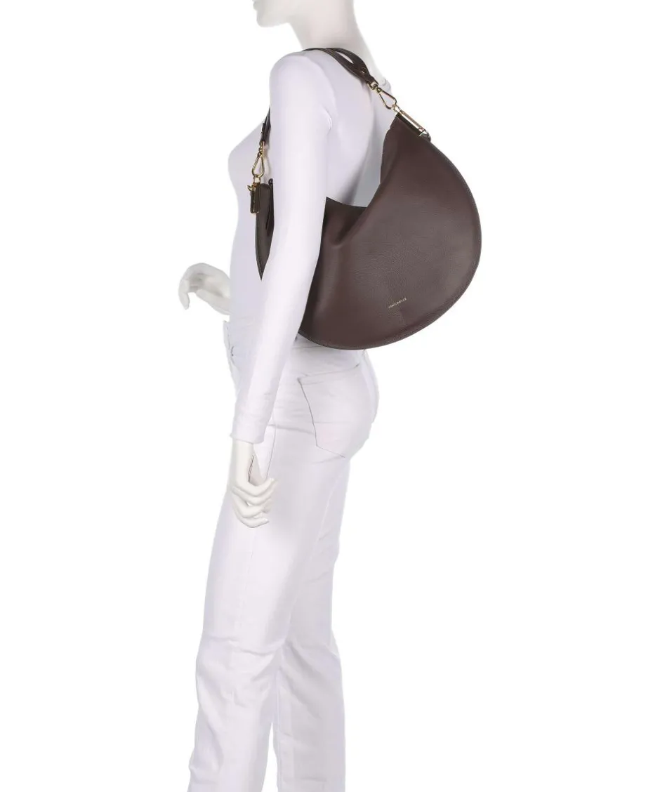 Coccinelle Shoulder Bags|Hobo Bags-Sunup Hobo bag grained cow leather