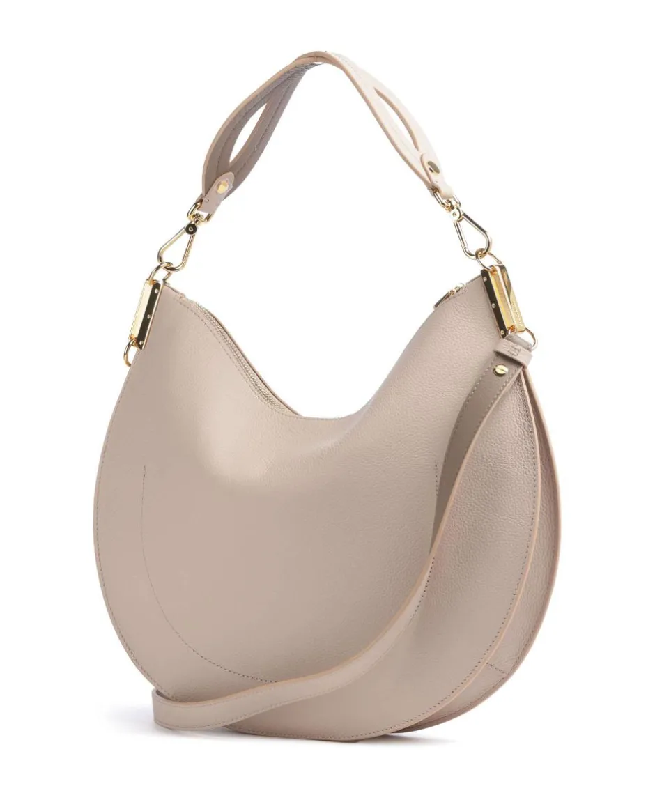 Coccinelle Shoulder Bags|Hobo Bags-Sunup Hobo bag grained cow leather