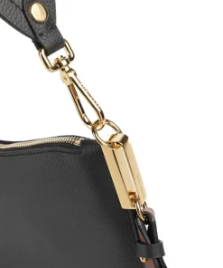 Coccinelle Shoulder Bags|Hobo Bags-Sunup Hobo bag grained leather