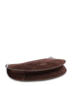 Coccinelle Shoulder Bags|Hobo Bags-Sunup Suede Hobo bag brushed leather