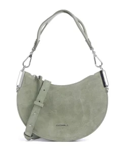 Coccinelle Shoulder Bags|Crossbody Bags-Sunup Suede Shoulder bag brushed cow leather