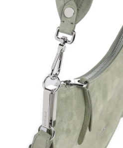 Coccinelle Shoulder Bags|Crossbody Bags-Sunup Suede Shoulder bag brushed cow leather