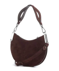 Coccinelle Shoulder Bags|Crossbody Bags-Sunup Suede Shoulder bag brushed cow leather