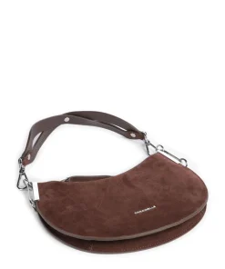 Coccinelle Shoulder Bags|Crossbody Bags-Sunup Suede Shoulder bag brushed cow leather