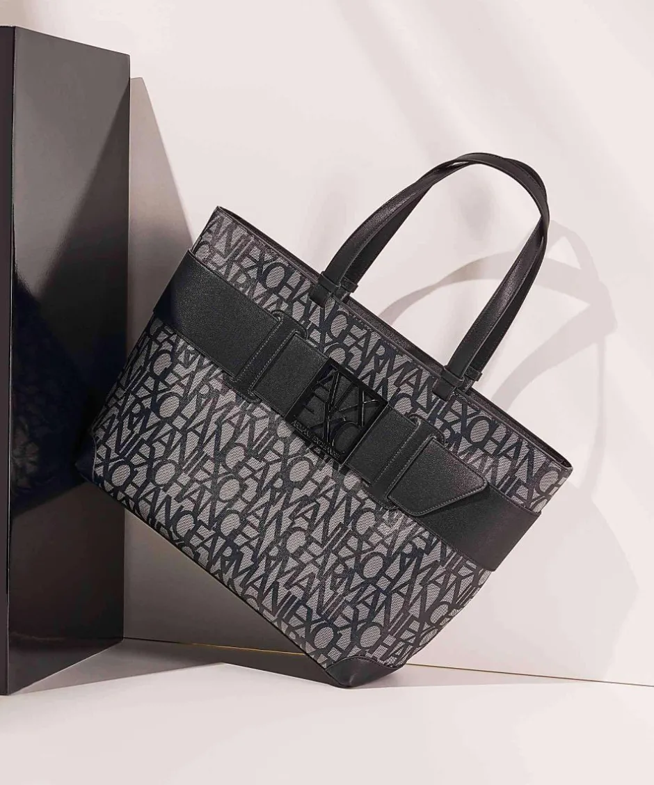 Armani Exchange Tote Bags-Susie M Tote bag imitation leather