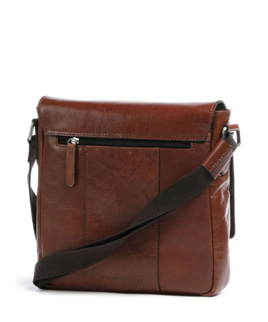 Strellson Crossbody Bags-Swiss Cottage Clint Crossbody bag grained leather