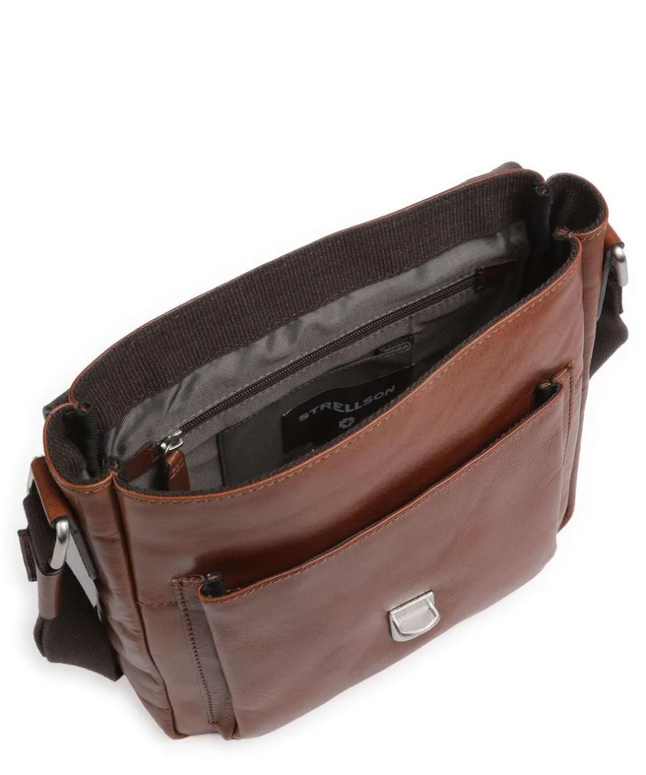 Strellson Crossbody Bags-Swiss Cottage Clint Crossbody bag grained leather