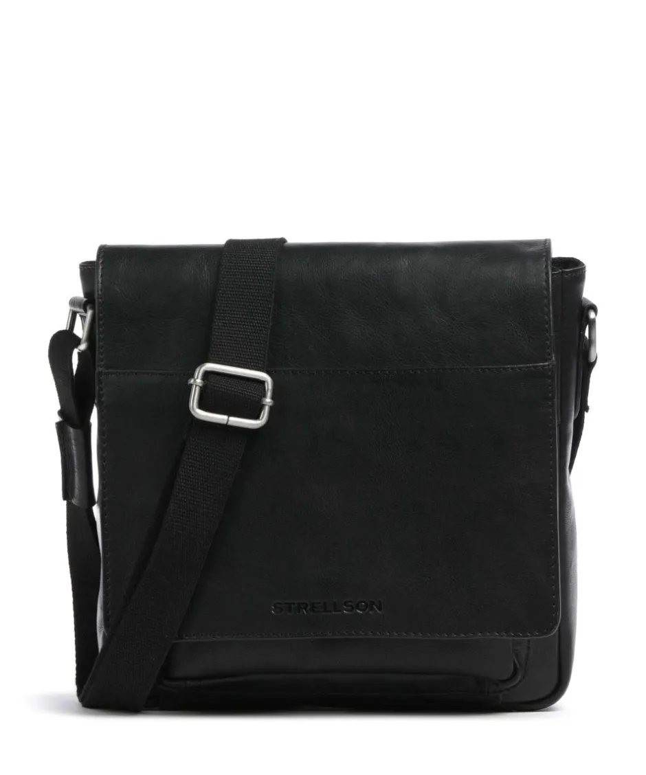 Strellson Crossbody Bags-Swiss Cottage Clint Crossbody bag grained leather