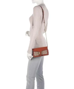 Coach Crossbody Bags-Tabby Chain Crossbody bag fine grain cow leather, canvas