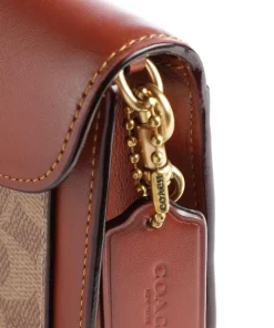 Coach Crossbody Bags-Tabby Chain Crossbody bag fine grain cow leather, canvas