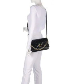 Coach Shoulder Bags|Crossbody Bags-Tabby Quilted Glazed Shoulder bag fine grain leather