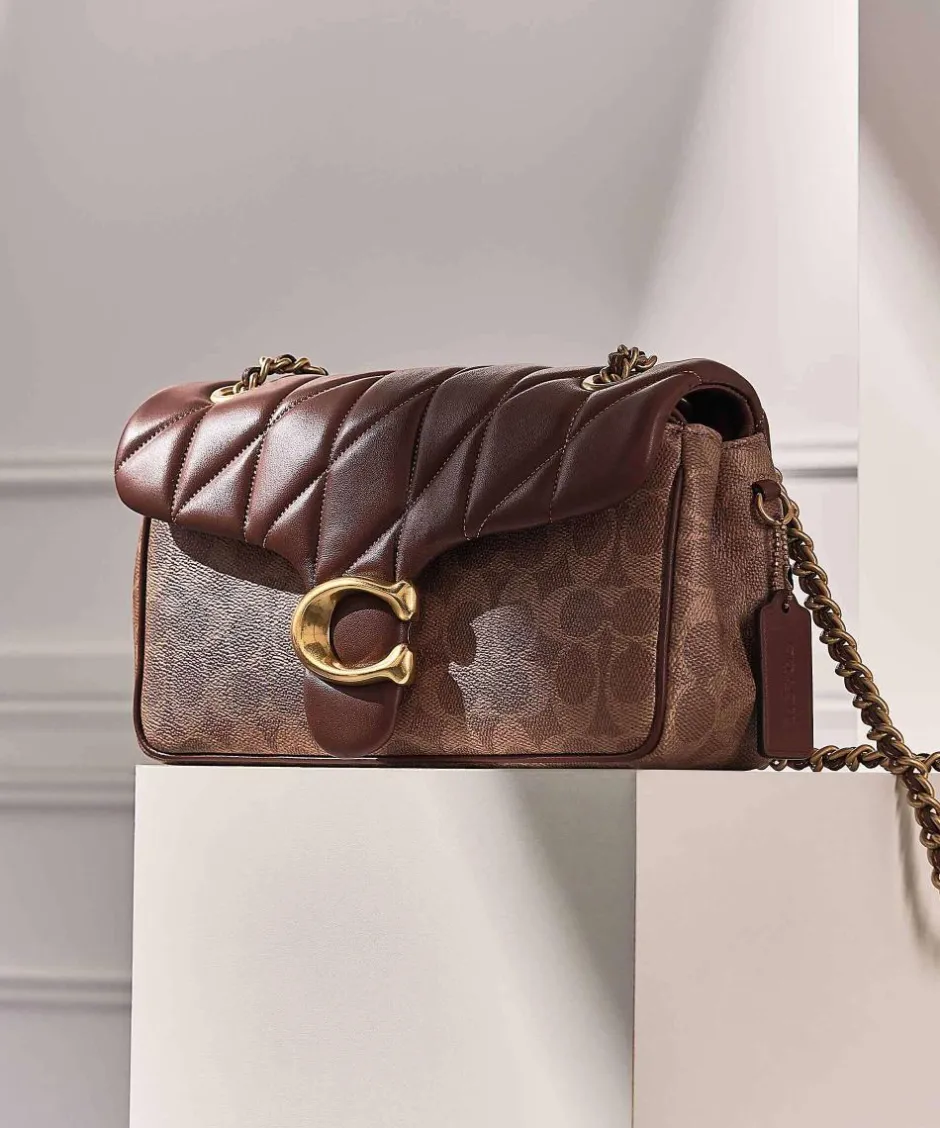 Coach Shoulder Bags|Crossbody Bags-Tabby Signature 26 Shoulder bag canvas