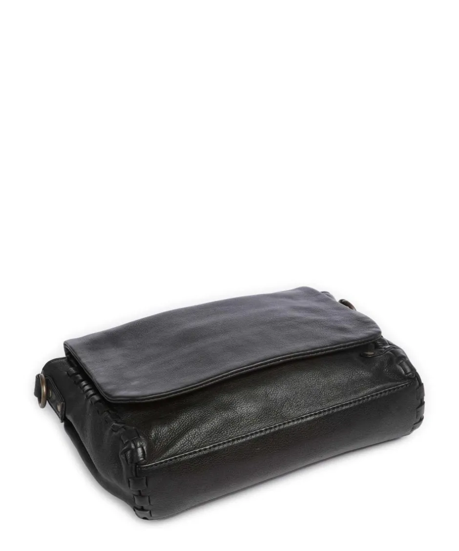 Depeche Crossbody Bags-Tailors StitchTailors Stitch Messenger bag grained cow leather