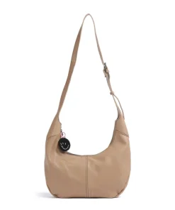 FredsBruder Shoulder Bags|Hobo Bags-Take A Smile Hobo bag sheepskin leather