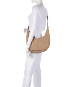 FredsBruder Shoulder Bags|Hobo Bags-Take A Smile Hobo bag sheepskin leather