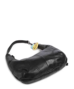 FredsBruder Shoulder Bags|Hobo Bags-Take A Smile Hobo bag sheepskin leather