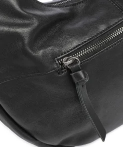 FredsBruder Shoulder Bags|Hobo Bags-Take A Smile Hobo bag sheepskin leather