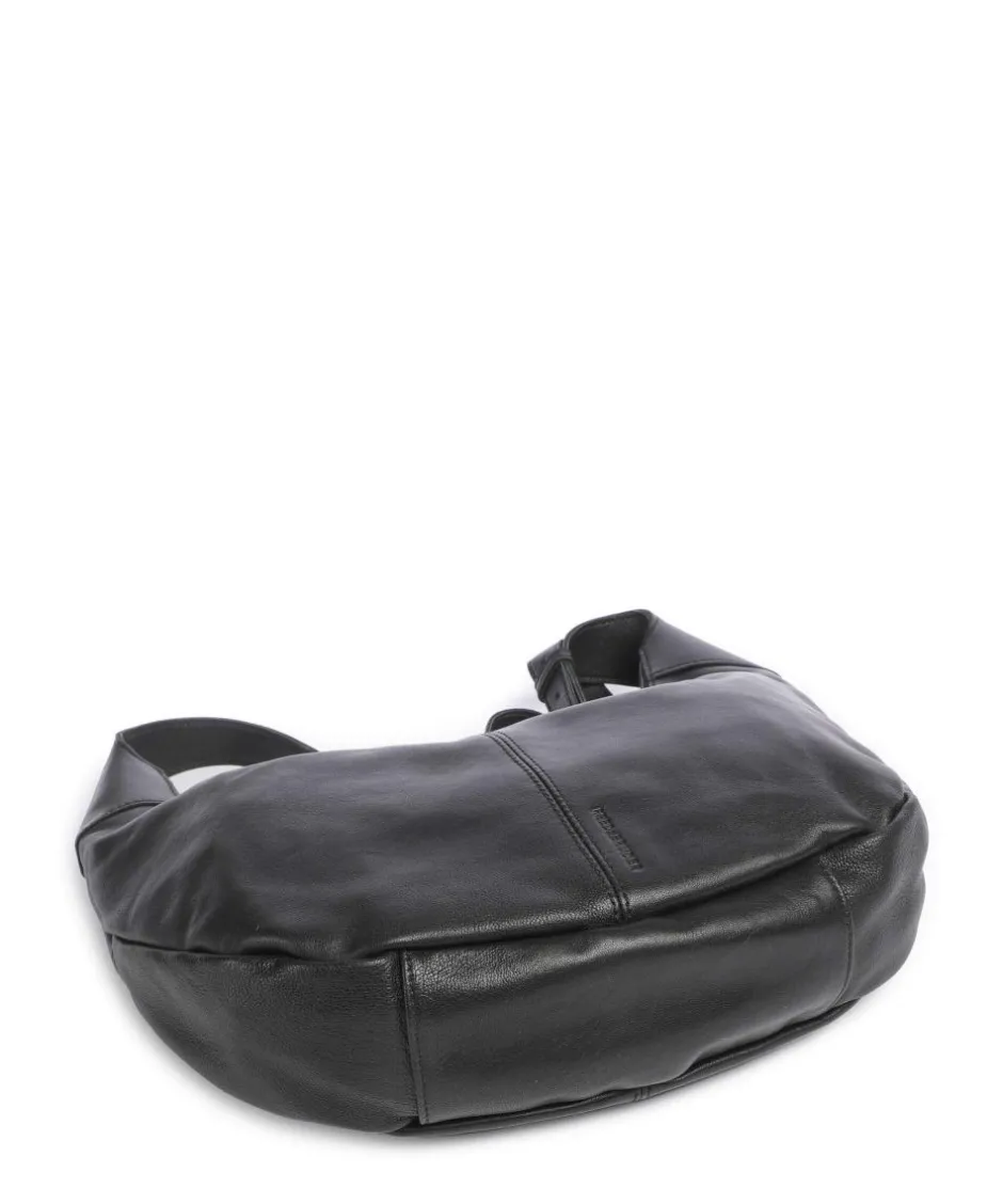 FredsBruder Shoulder Bags|Hobo Bags-Take A Smile Hobo bag sheepskin leather