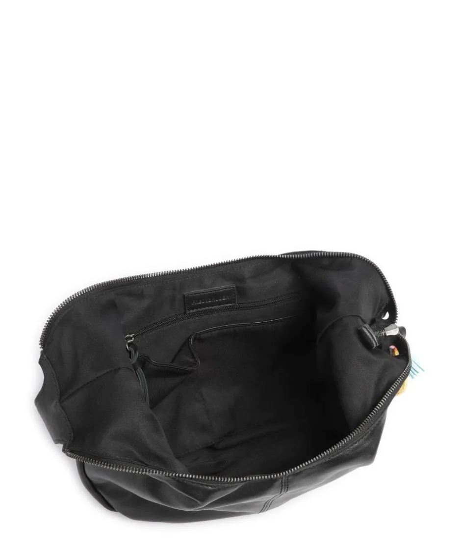FredsBruder Shoulder Bags|Hobo Bags-Take A Smile Hobo bag sheepskin leather