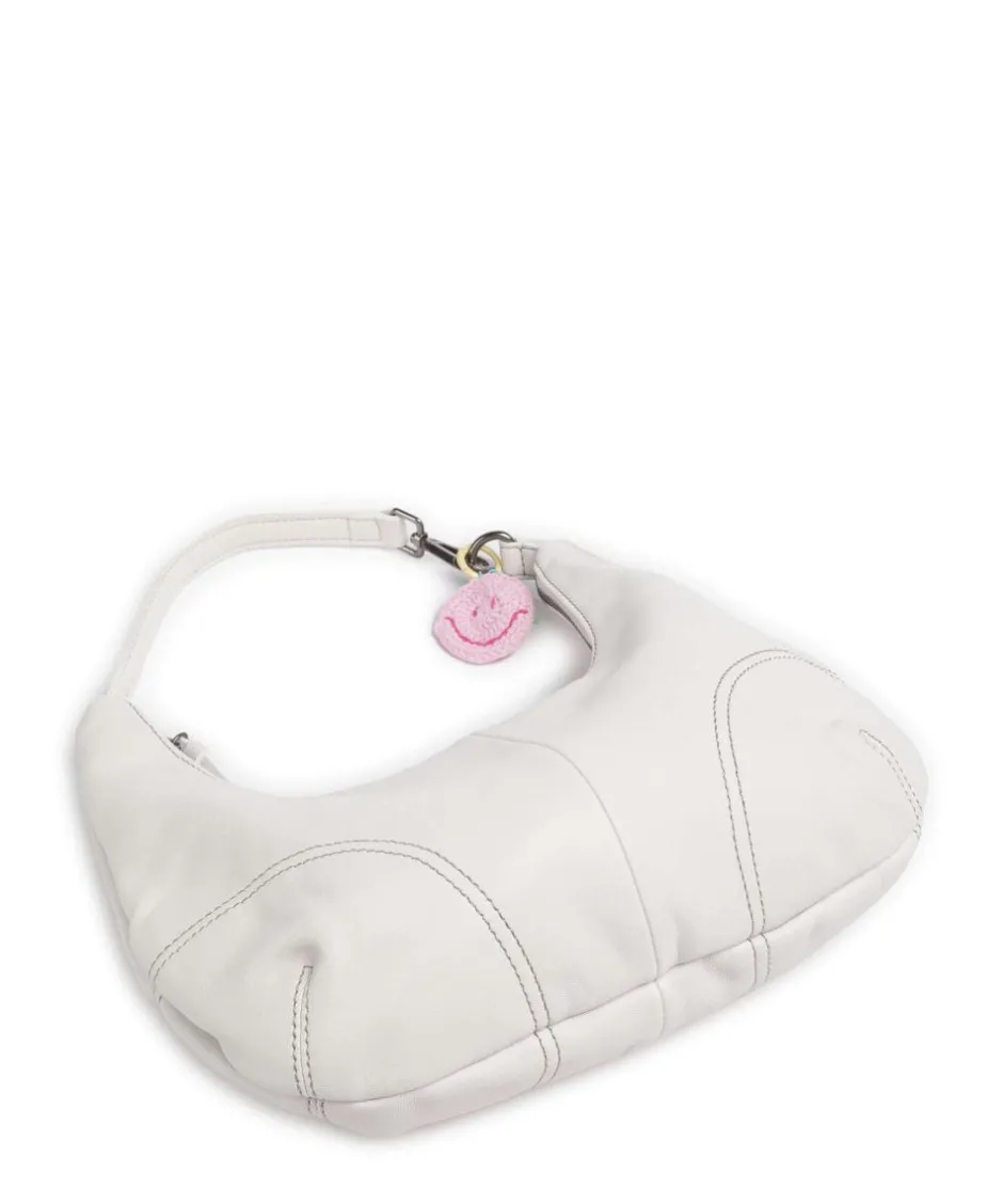FredsBruder Shoulder Bags|Hobo Bags-Take A Smile Hobo bag sheepskin leather