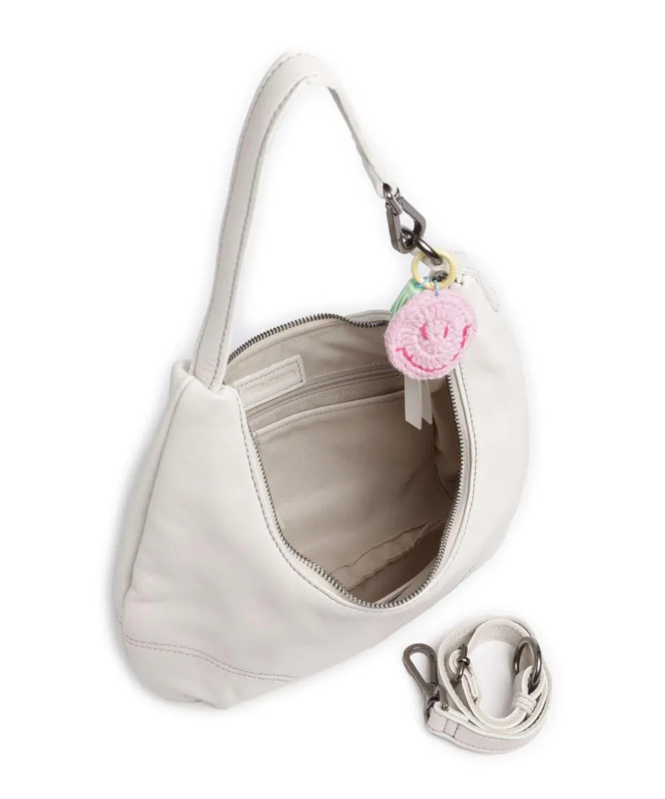 FredsBruder Shoulder Bags|Hobo Bags-Take A Smile Hobo bag sheepskin leather