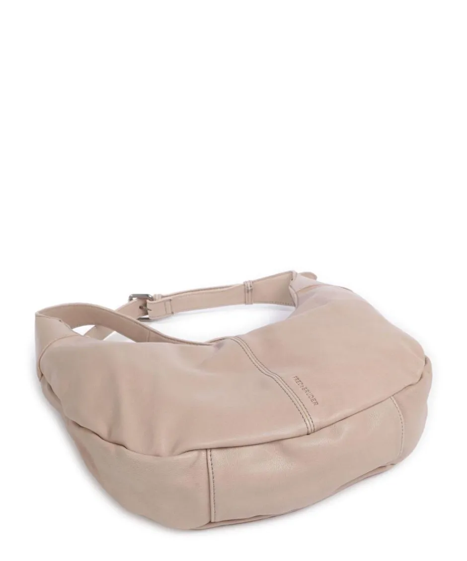FredsBruder Shoulder Bags|Hobo Bags-Take A Smile Hobo bag sheepskin leather