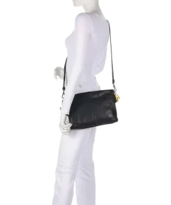FredsBruder Shoulder Bags|Handbags-Take A Smile Shoulder bag sheepskin leather
