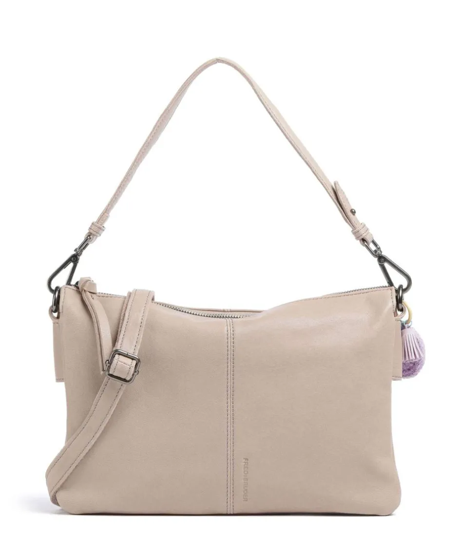 FredsBruder Shoulder Bags|Handbags-Take A Smile Shoulder bag sheepskin leather