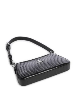 Vivienne Westwood Clutch & Evening Bags|Shoulder Bags-Tasha Embossed Croc Mini Shoulder bag embossed calfskin