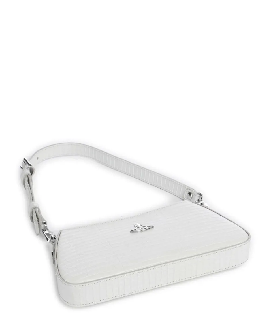 Vivienne Westwood Clutch & Evening Bags|Shoulder Bags-Tasha Embossed Croc Mini Shoulder bag embossed calfskin