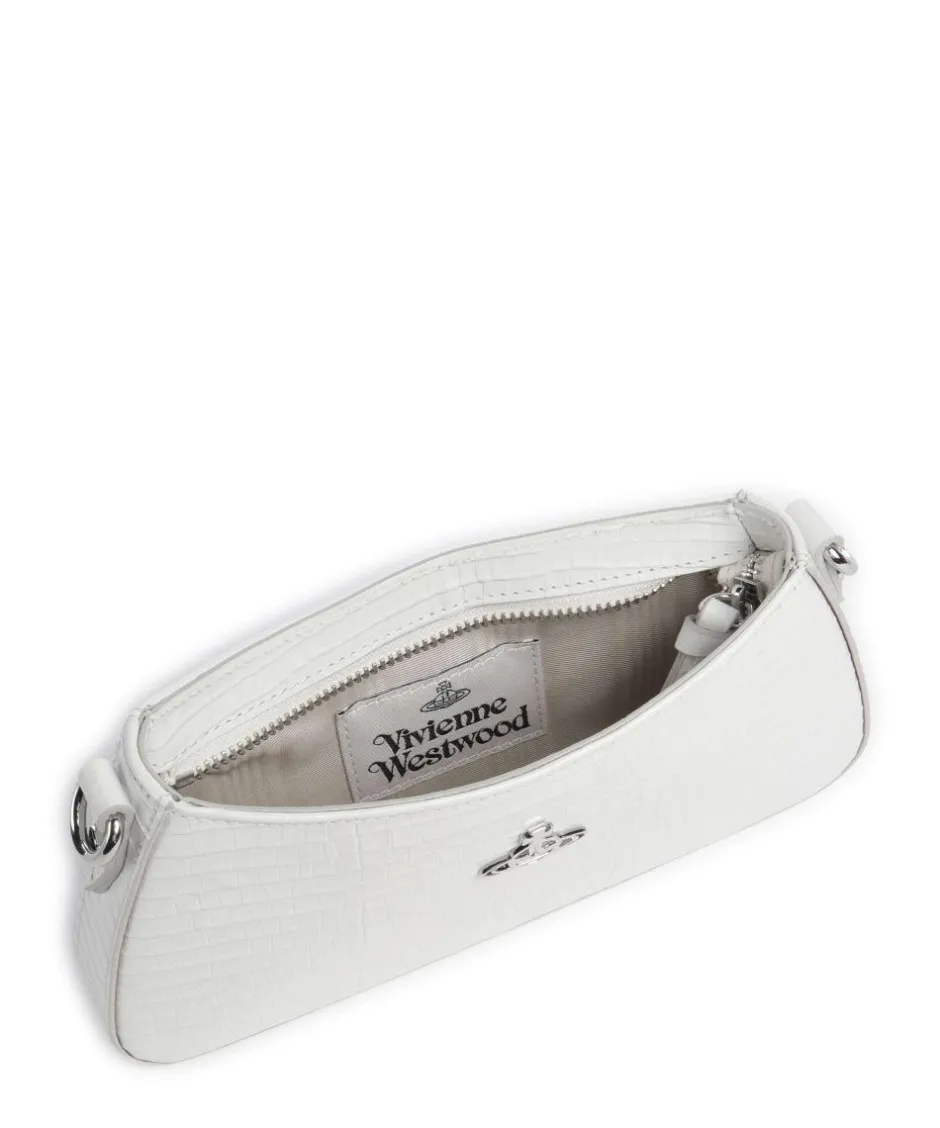 Vivienne Westwood Clutch & Evening Bags|Shoulder Bags-Tasha Embossed Croc Mini Shoulder bag embossed calfskin
